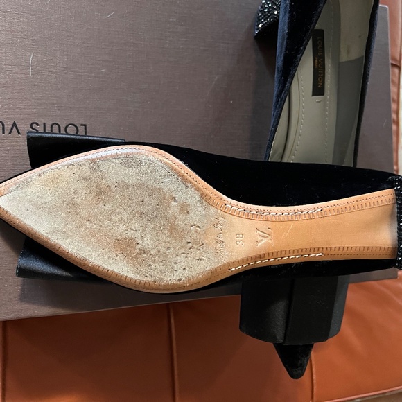 Louis Vuitton shoes, size 38, Black - Picture 4 of 6